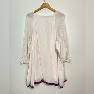 Pitusa 100% Cotton Boho Peasant Mini Tunic Dress– Made in India